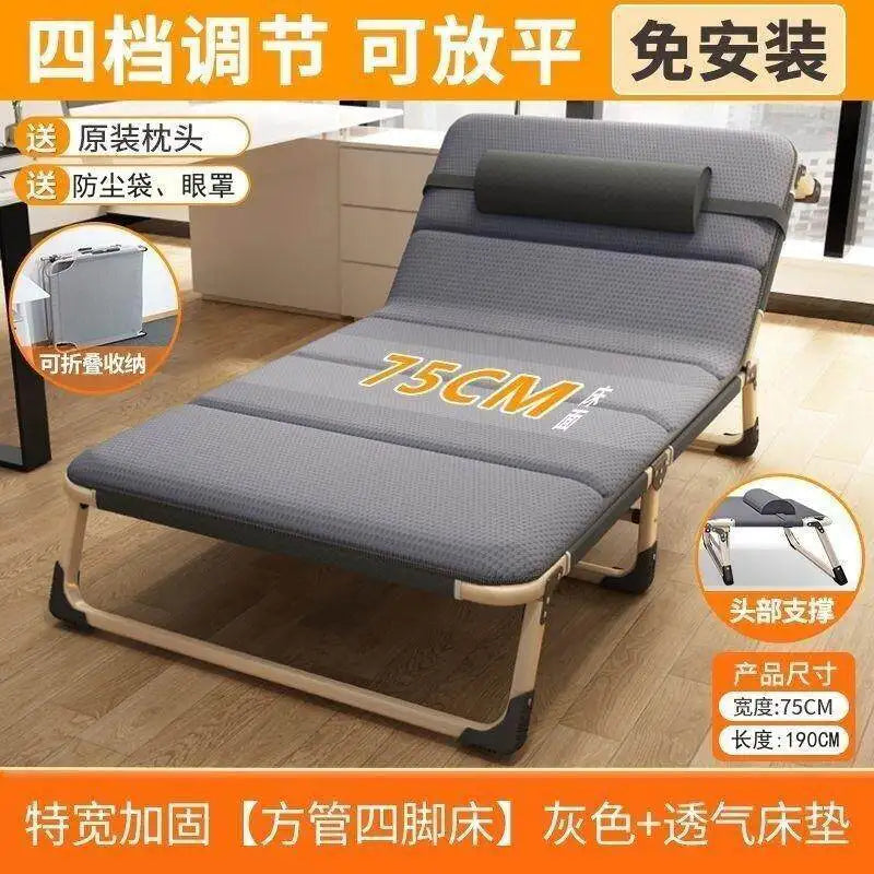 Portable Mattresses Bed Lit Pliable Upholstered Adults Clearance Foldable Bed Couples Space Saving Klappbett Bedroom Furniture
