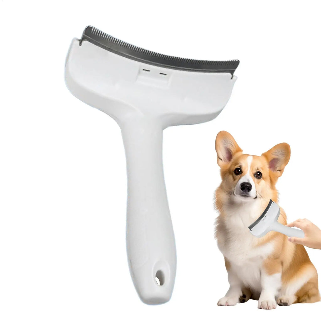 Pet Grooming Brush Cat Comb Self Cleaning Hair Remover Grooming Tool for Dog and Cats De-Matting Comb Cleaning Pets Supplies