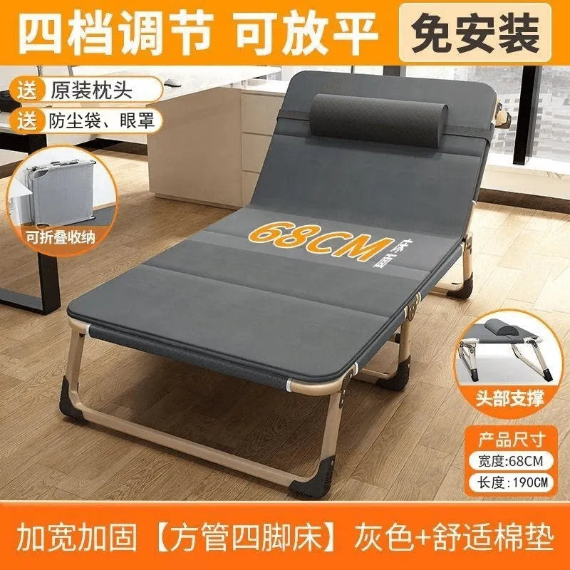 Portable Mattresses Bed Lit Pliable Upholstered Adults Clearance Foldable Bed Couples Space Saving Klappbett Bedroom Furniture