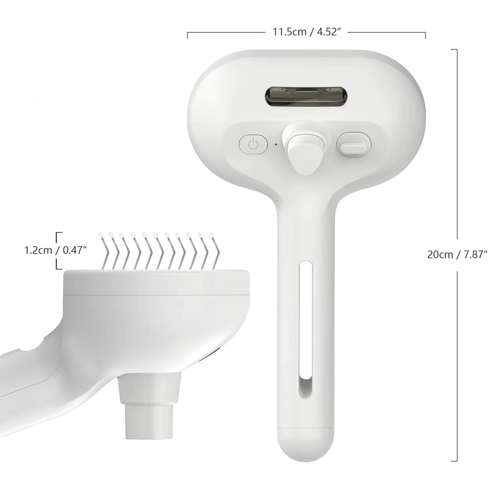 Pet Hair Remover & Spray Grooming Brush