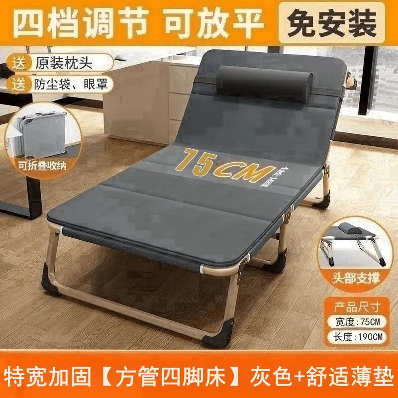 Portable Mattresses Bed Lit Pliable Upholstered Adults Clearance Foldable Bed Couples Space Saving Klappbett Bedroom Furniture