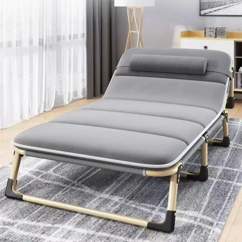 Portable Mattresses Bed Lit Pliable Upholstered Adults Clearance Foldable Bed Couples Space Saving Klappbett Bedroom Furniture