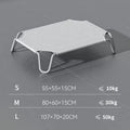 Elevated Bed for Dogs Folding Pet Camping Bed Cat Portable Removable Washable Dog Kennel Puppy Beds Supplies summer spring