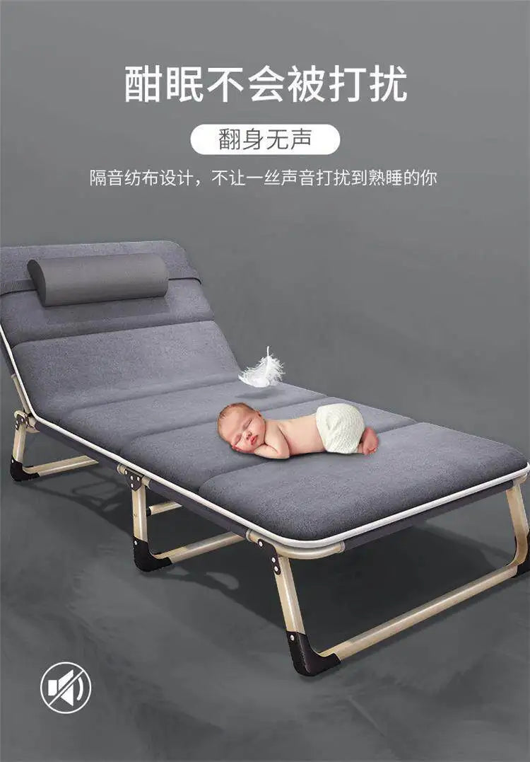 Portable Mattresses Bed Lit Pliable Upholstered Adults Clearance Foldable Bed Couples Space Saving Klappbett Bedroom Furniture