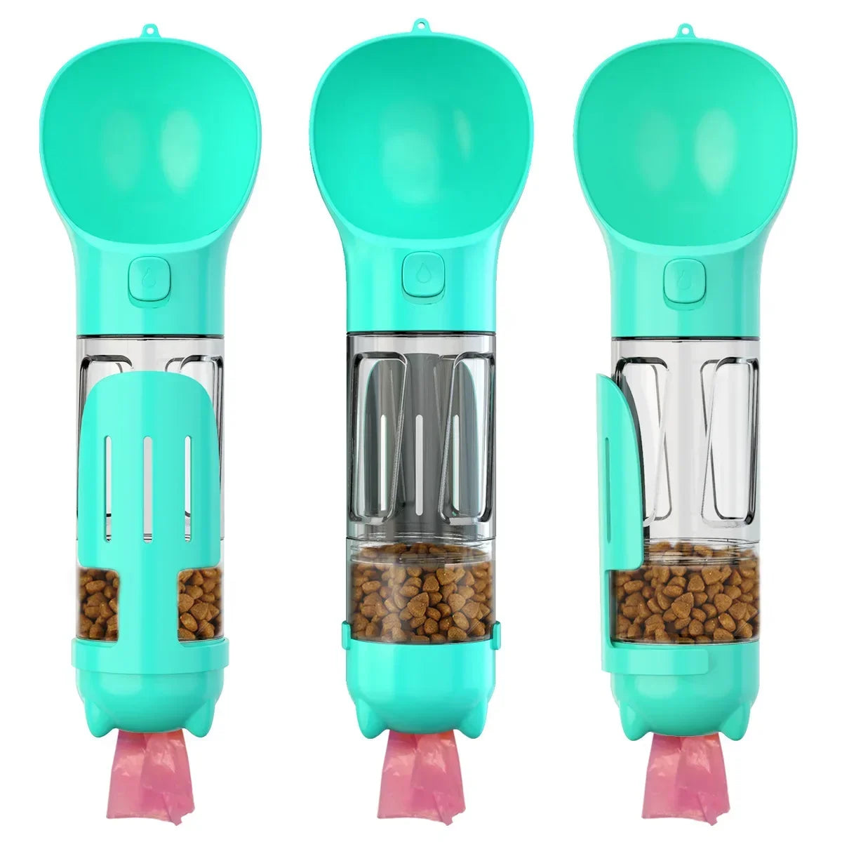 Portable Outdoor Dog Feeder with Popular Drinking Cup Essential Pet Necessity for Daily Use