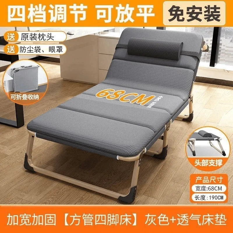 Portable Mattresses Bed Lit Pliable Upholstered Adults Clearance Foldable Bed Couples Space Saving Klappbett Bedroom Furniture