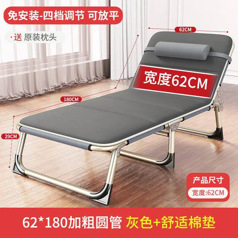 Portable Mattresses Bed Lit Pliable Upholstered Adults Clearance Foldable Bed Couples Space Saving Klappbett Bedroom Furniture