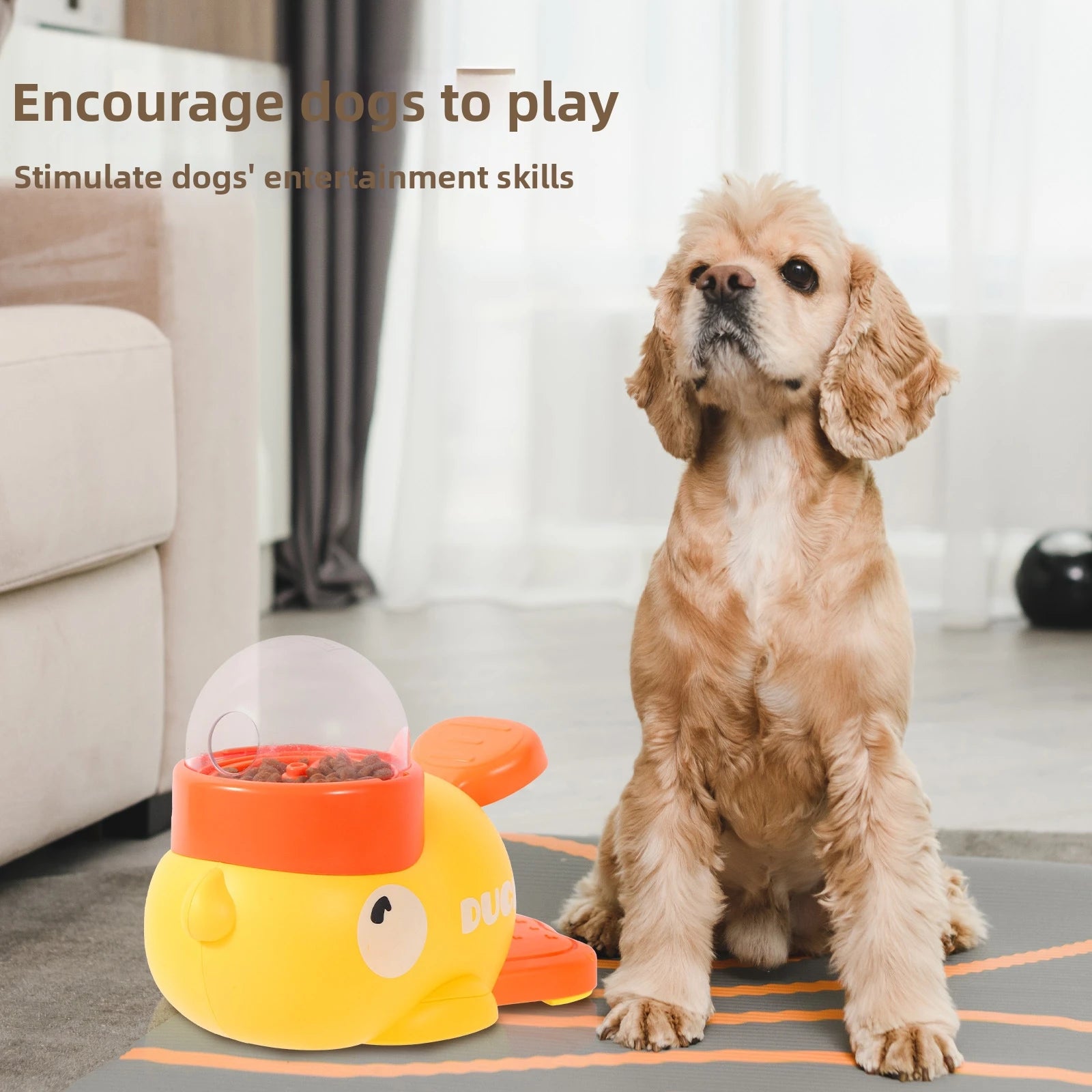 Pet toy rotating self-entertainment boredom-relief food dispenser pet snack cat freeze-dried food launcher