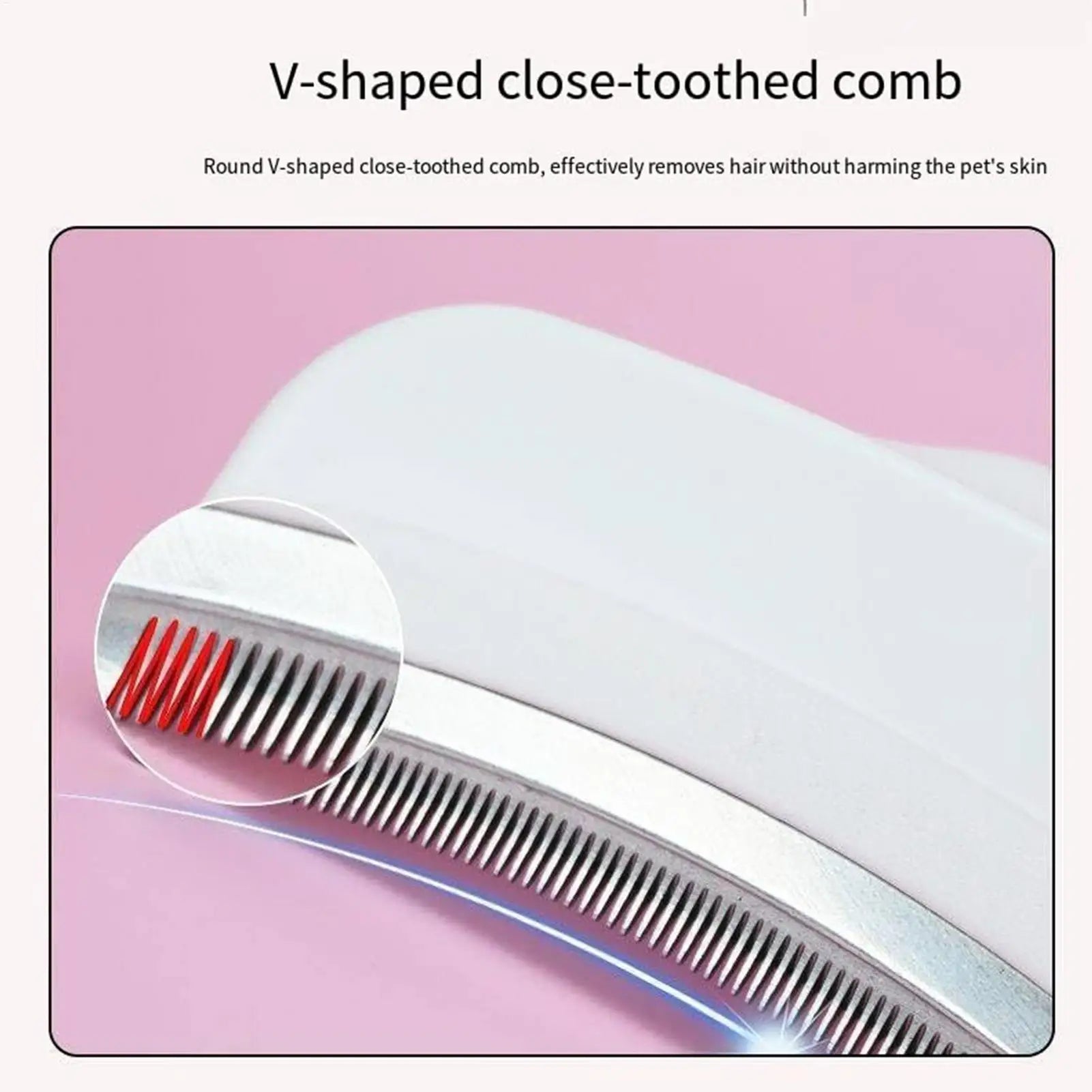 Pet Grooming Brush Cat Comb Self Cleaning Hair Remover Grooming Tool for Dog and Cats De-Matting Comb Cleaning Pets Supplies