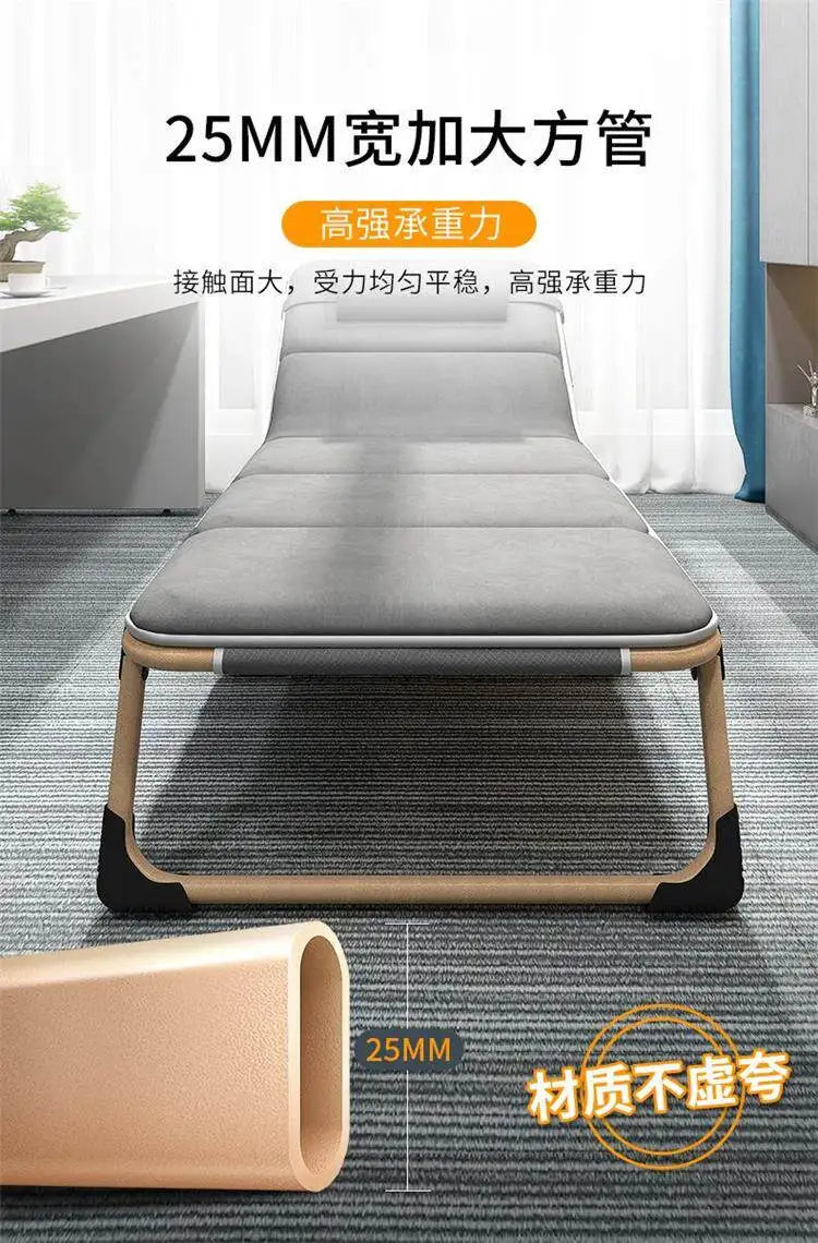 Portable Mattresses Bed Lit Pliable Upholstered Adults Clearance Foldable Bed Couples Space Saving Klappbett Bedroom Furniture