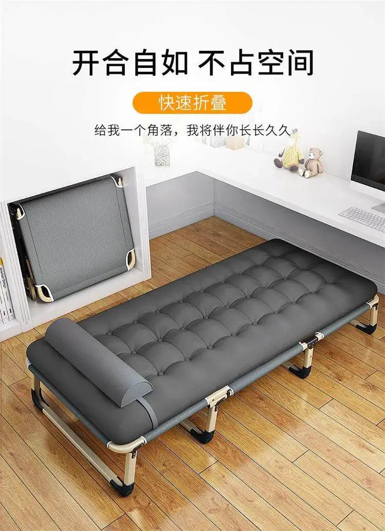 Portable Mattresses Bed Lit Pliable Upholstered Adults Clearance Foldable Bed Couples Space Saving Klappbett Bedroom Furniture
