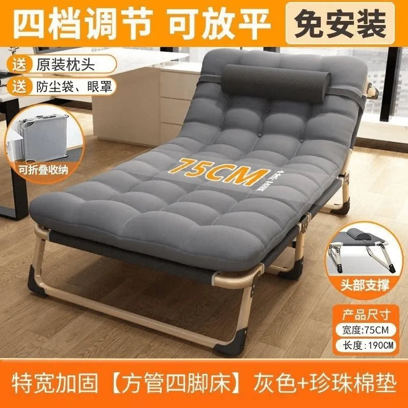 Portable Mattresses Bed Lit Pliable Upholstered Adults Clearance Foldable Bed Couples Space Saving Klappbett Bedroom Furniture
