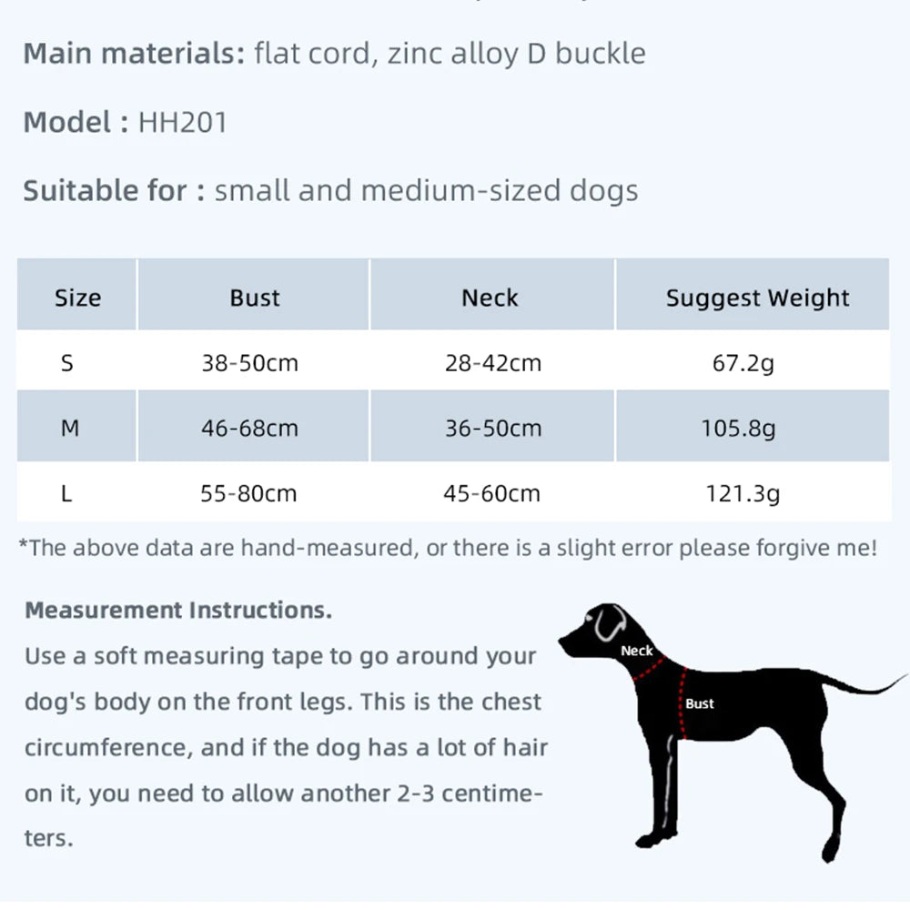 Walking Dog Harnesses Set With Leashes Pet Dog Cat Gifts Vest For Small Medium Large Dogs Rope Set Outdoor Training Pet Supplies