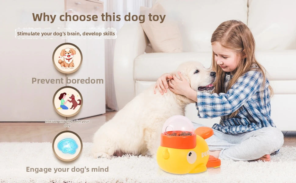 Pet toy rotating self-entertainment boredom-relief food dispenser pet snack cat freeze-dried food launcher