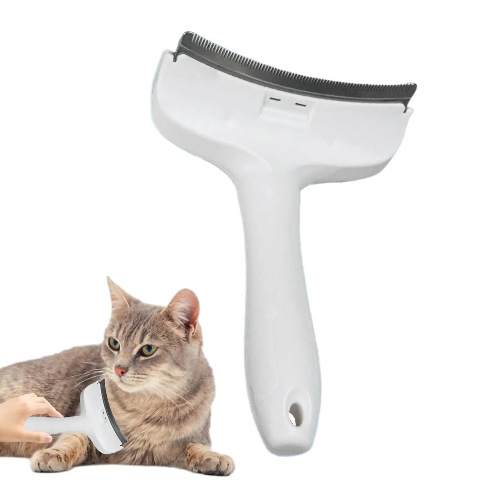 Pet Grooming Brush Cat Comb Self Cleaning Hair Remover Grooming Tool for Dog and Cats De-Matting Comb Cleaning Pets Supplies