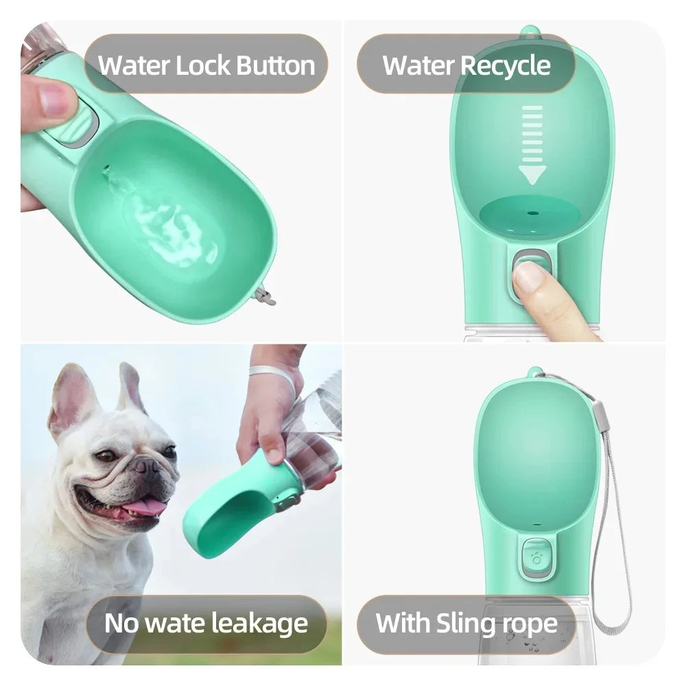 Portable Pet Water Bottle for Dogs & Cats