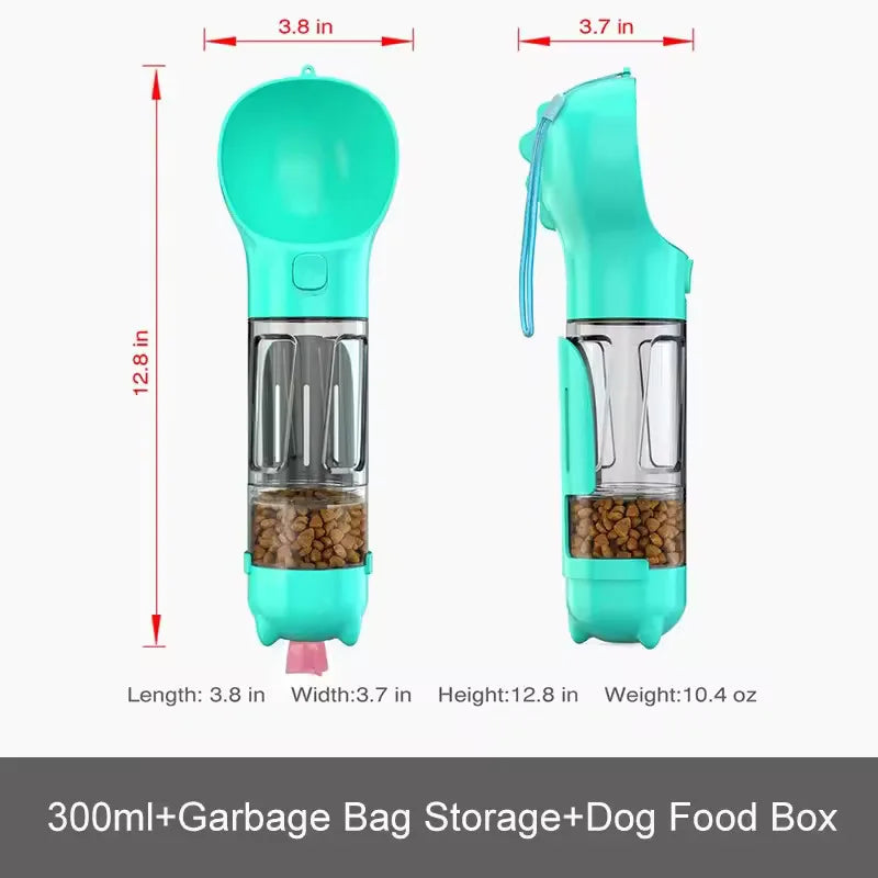 Portable Outdoor Dog Feeder with Popular Drinking Cup Essential Pet Necessity for Daily Use