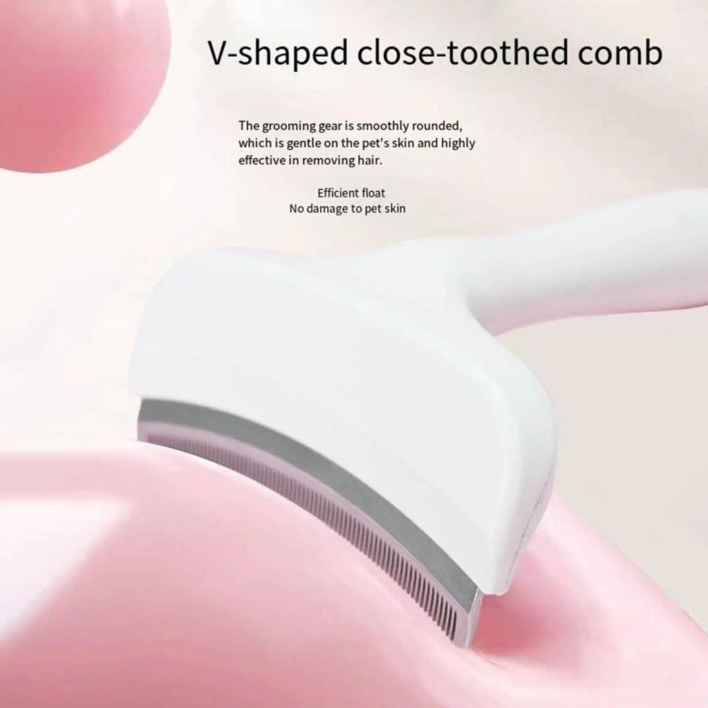 Pet Grooming Brush Cat Comb Self Cleaning Hair Remover Grooming Tool for Dog and Cats De-Matting Comb Cleaning Pets Supplies
