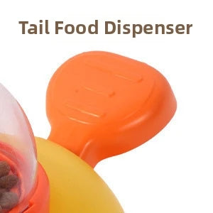 Pet toy rotating self-entertainment boredom-relief food dispenser pet snack cat freeze-dried food launcher