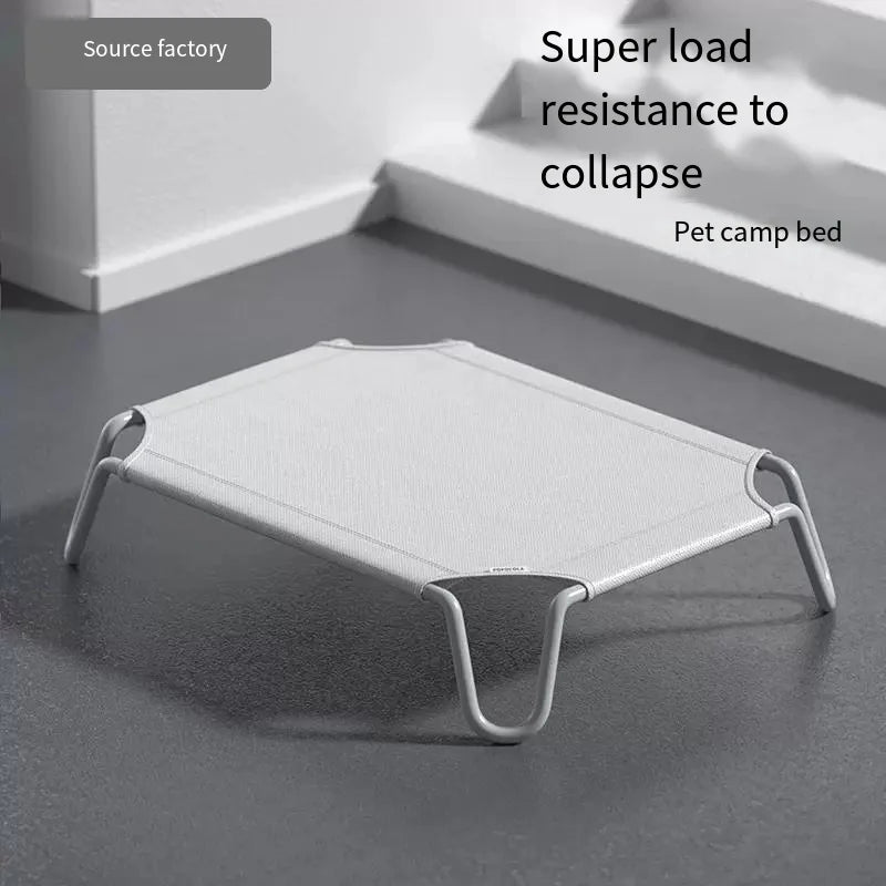 Elevated Bed for Dogs Folding Pet Camping Bed Cat Portable Removable Washable Dog Kennel Puppy Beds Supplies summer spring